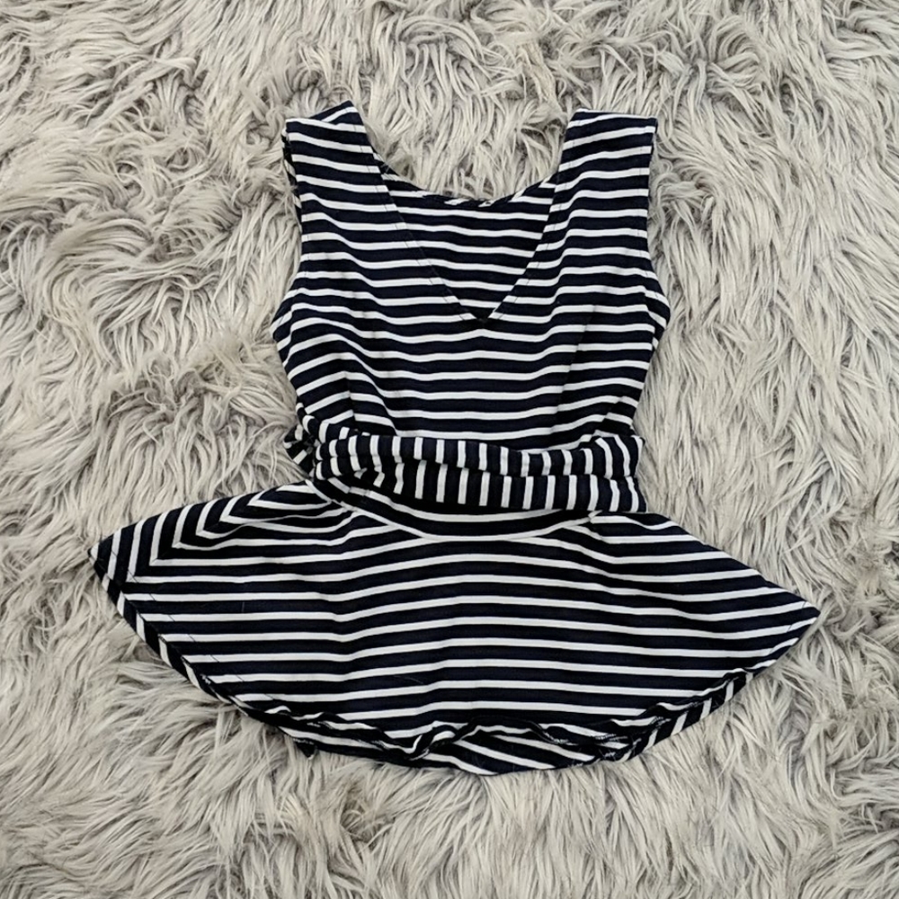 J.Crew Peplum Cotton Top